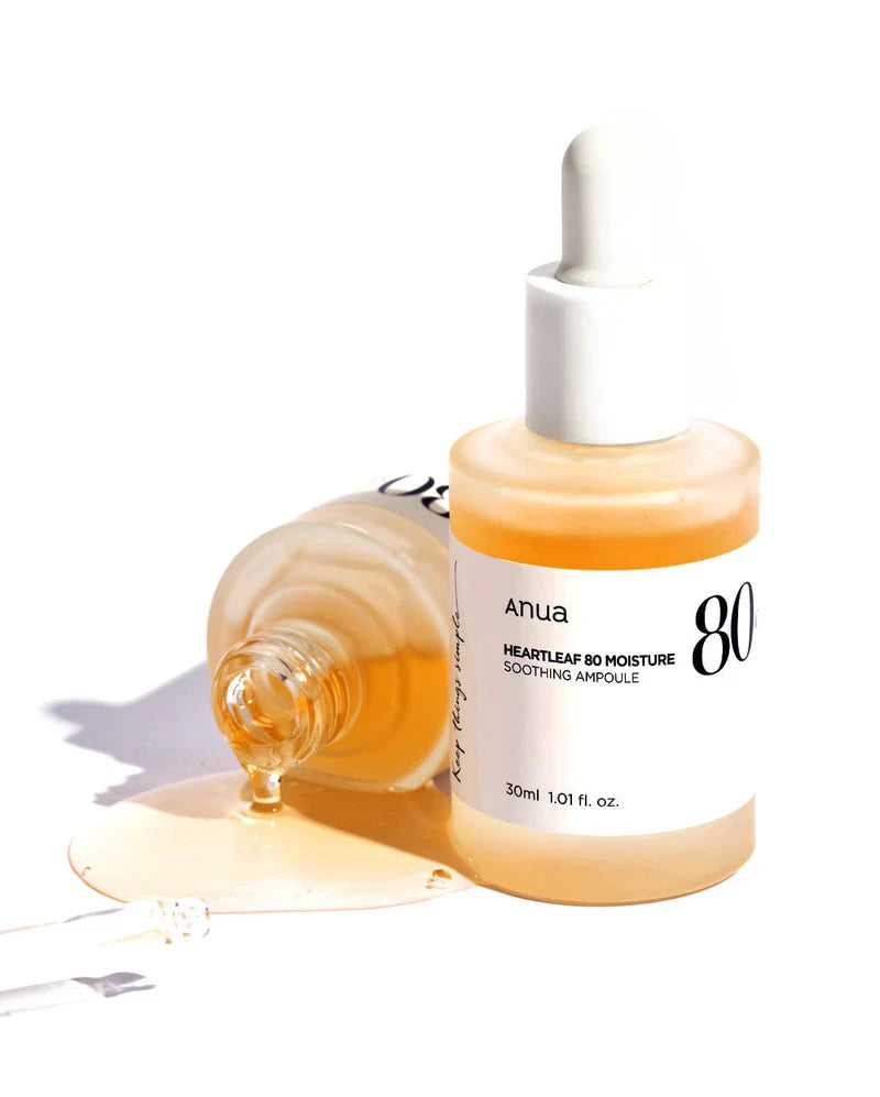 Serum calmante e hidratante Anua Heartleaf 80% Moisture Soothing Ampoule 30ml