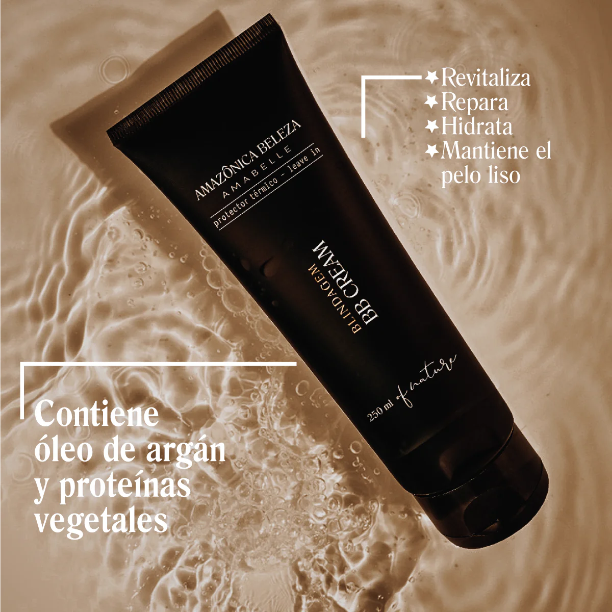 Termoprotector Amazônica Beleza Blindagem BB Cream 250ml