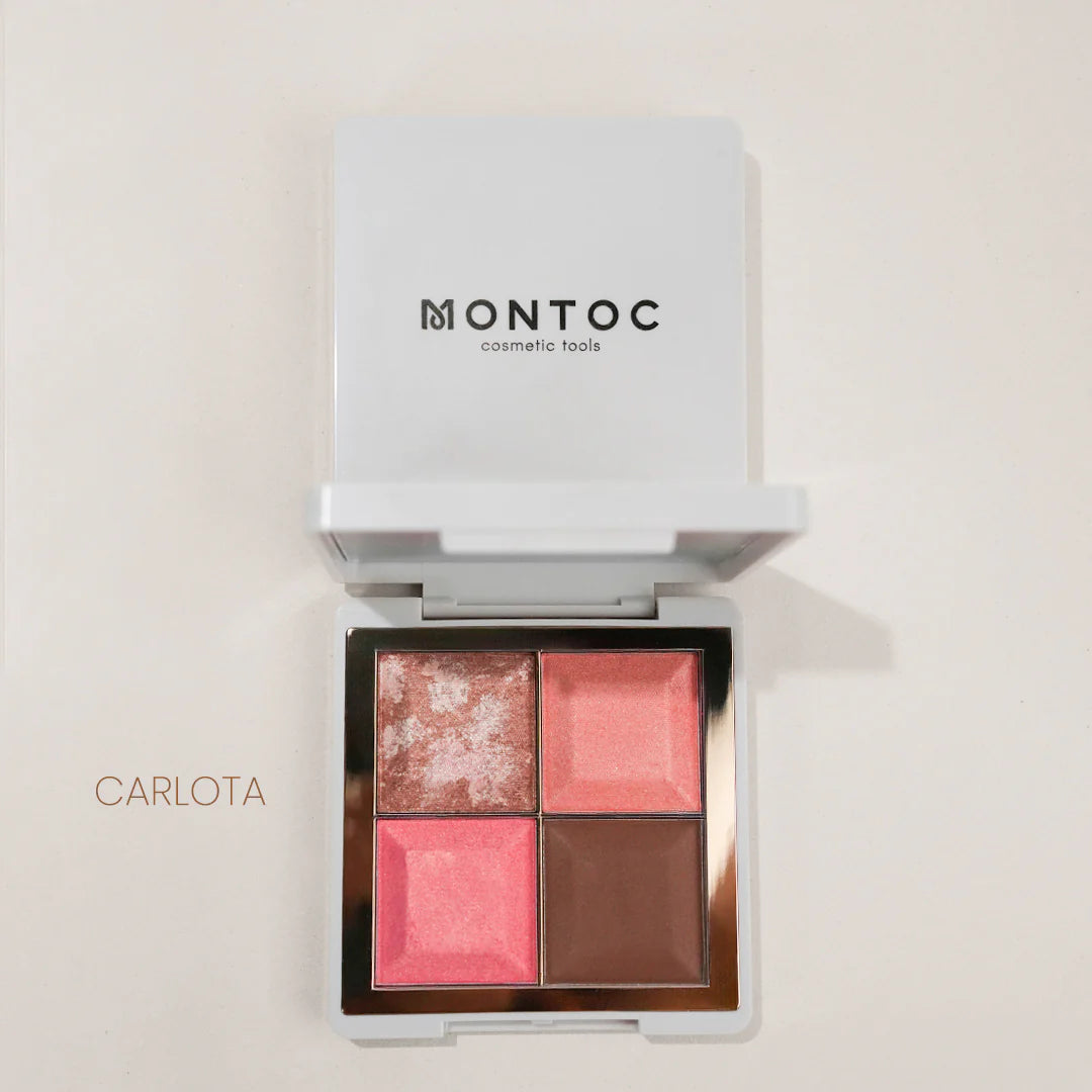 Paleta de rubor, contorno e iluminador Montoc Light Set
