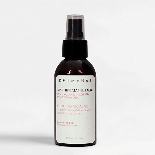 Tónico hidratante facial Dermanat Hidrating Facial Mist 120ml
