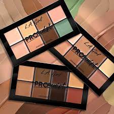Paleta de correctores L.A Girl PRO Sculpt Concealer Palette