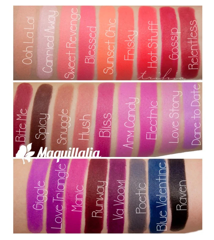 Labial en barra mate L.A Girl Matte Flat Velvet Lipstick