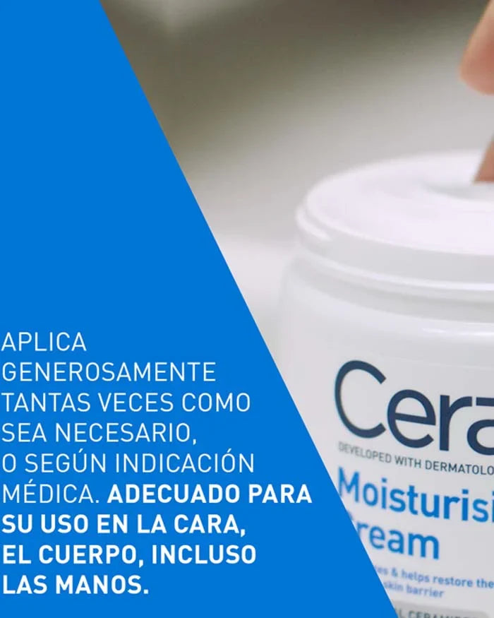 Crema hidratante para piel seca a muy seca CeraVe Moisturising Cream For Dry To Very Dry Skin 454g