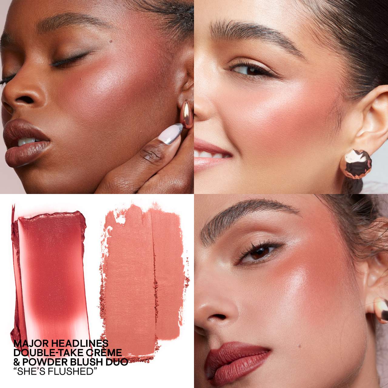 Rubor Patrick Ta Major Headlines Double-Take Crème & Powder Blush Duo