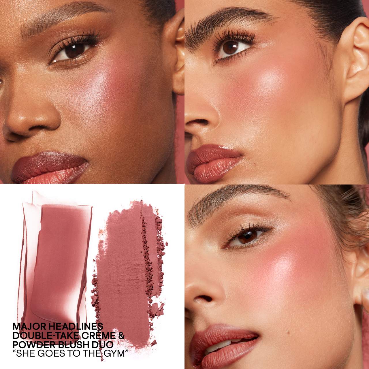 Rubor Patrick Ta Major Headlines Double-Take Crème & Powder Blush Duo
