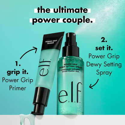 Fijador acabado luminoso Elf Power Grip Dewy Setting Spray 80ml