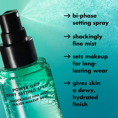 Fijador acabado luminoso Elf Power Grip Dewy Setting Spray 80ml