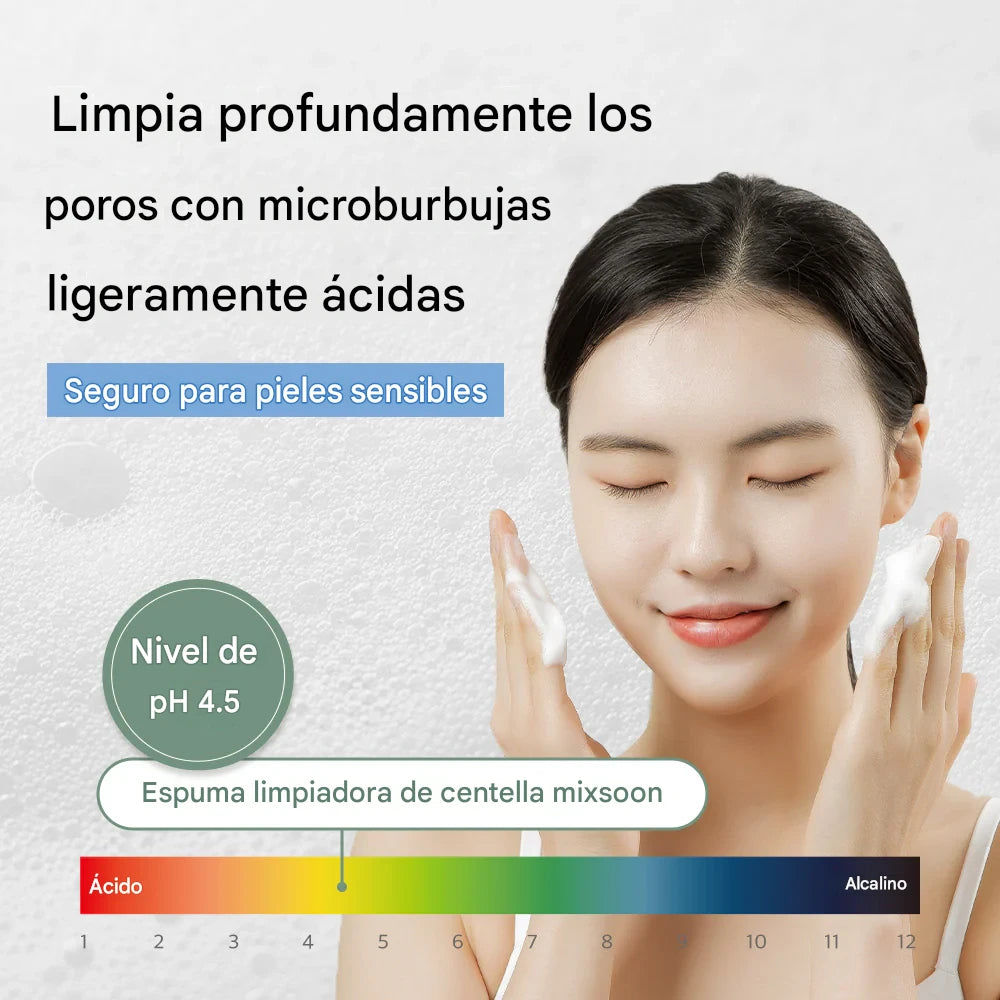 Espuma limpiadora calmante Mixsoon Centella Cleansing Foam 150 ml