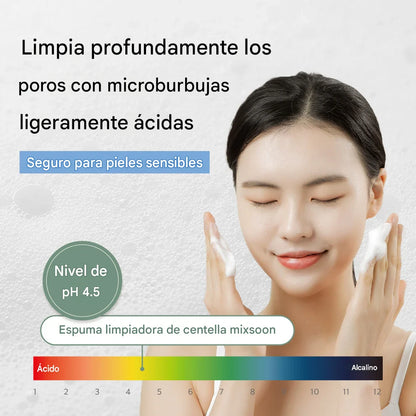 Espuma limpiadora calmante Mixsoon Centella Cleansing Foam 150 ml