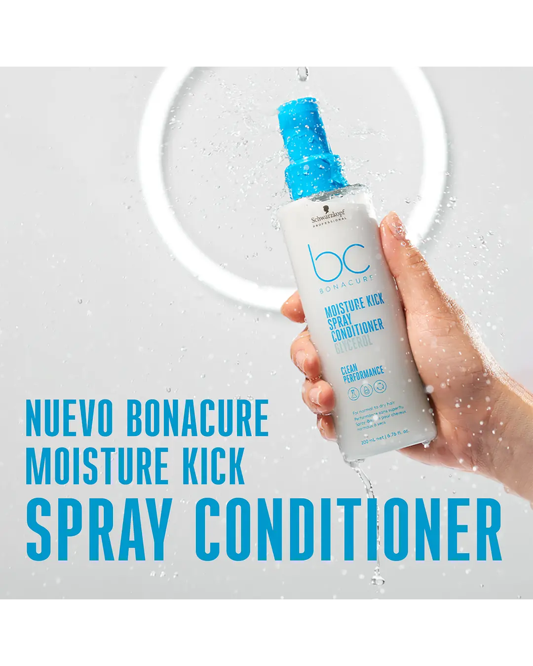 Bonacure Moisture Kick Spray Acondicionador 400ml