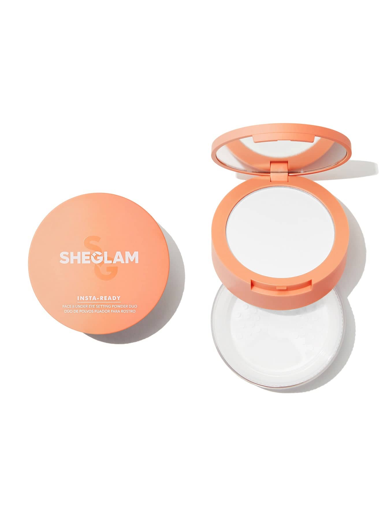 Polvo para rostro y ojeras Sheglam Insta-Ready Face & Under Eye Setting Powder Duo