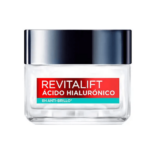 Gel Crema Hidratante Día L'Oréal Paris Ácido Hialurónico FPS20 50ml