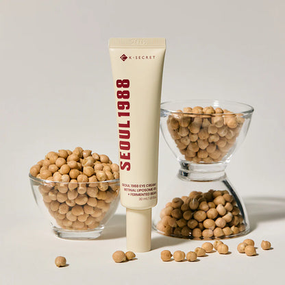 Contorno de ojos Antiedad con retinal  K-Secret SEOUL 1988 Eye Cream Retinal Liposomado 4% + Frijol Fermentado 30ml