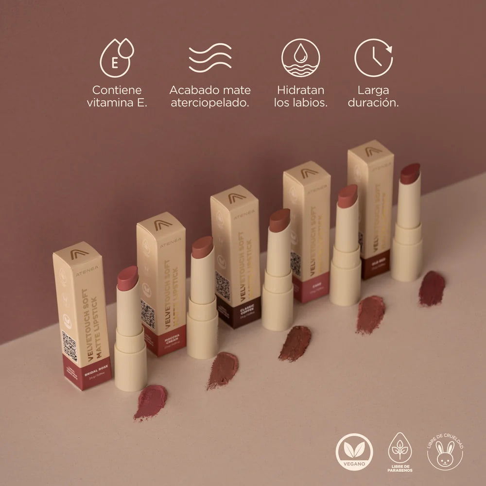 Labial en barra Atenea Velvet