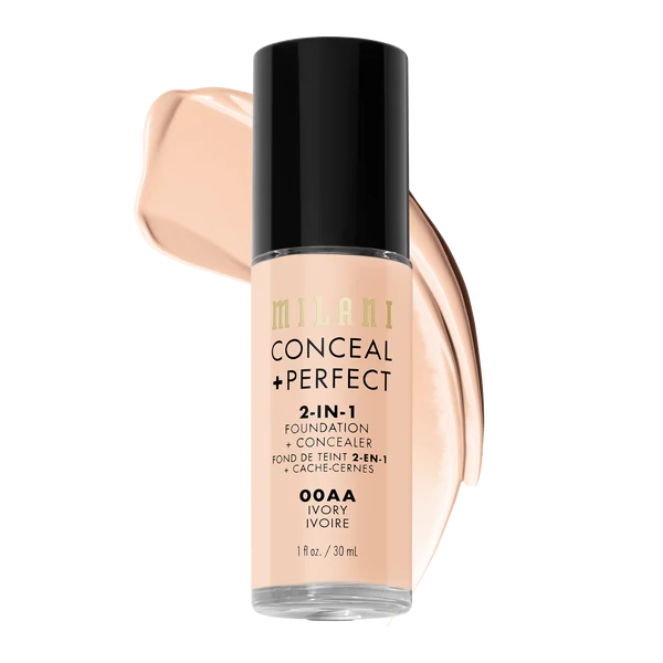 Base Milani Base Fluida Conceal + Perfect 2-in-1