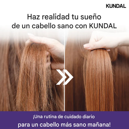 Acondicionador capilar nutritivo Kundal Honey & Macadamia Protein Treatment 500ml