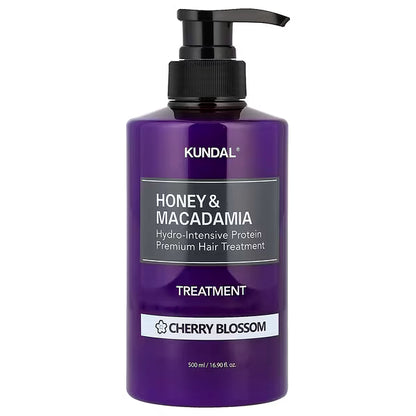 Acondicionador capilar nutritivo Kundal Honey & Macadamia Protein Treatment 500ml