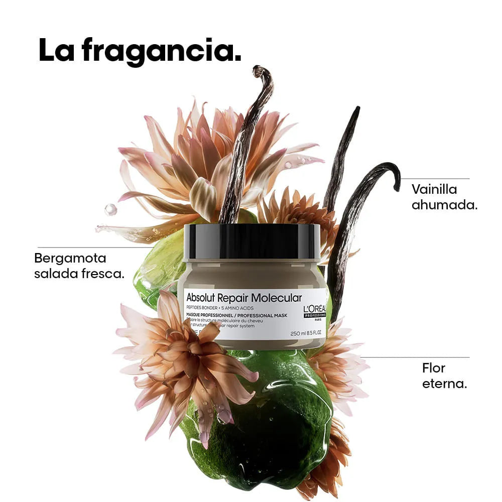 Mascarilla Absolut Repair Molecular L’Oréal Professionnel 250ml