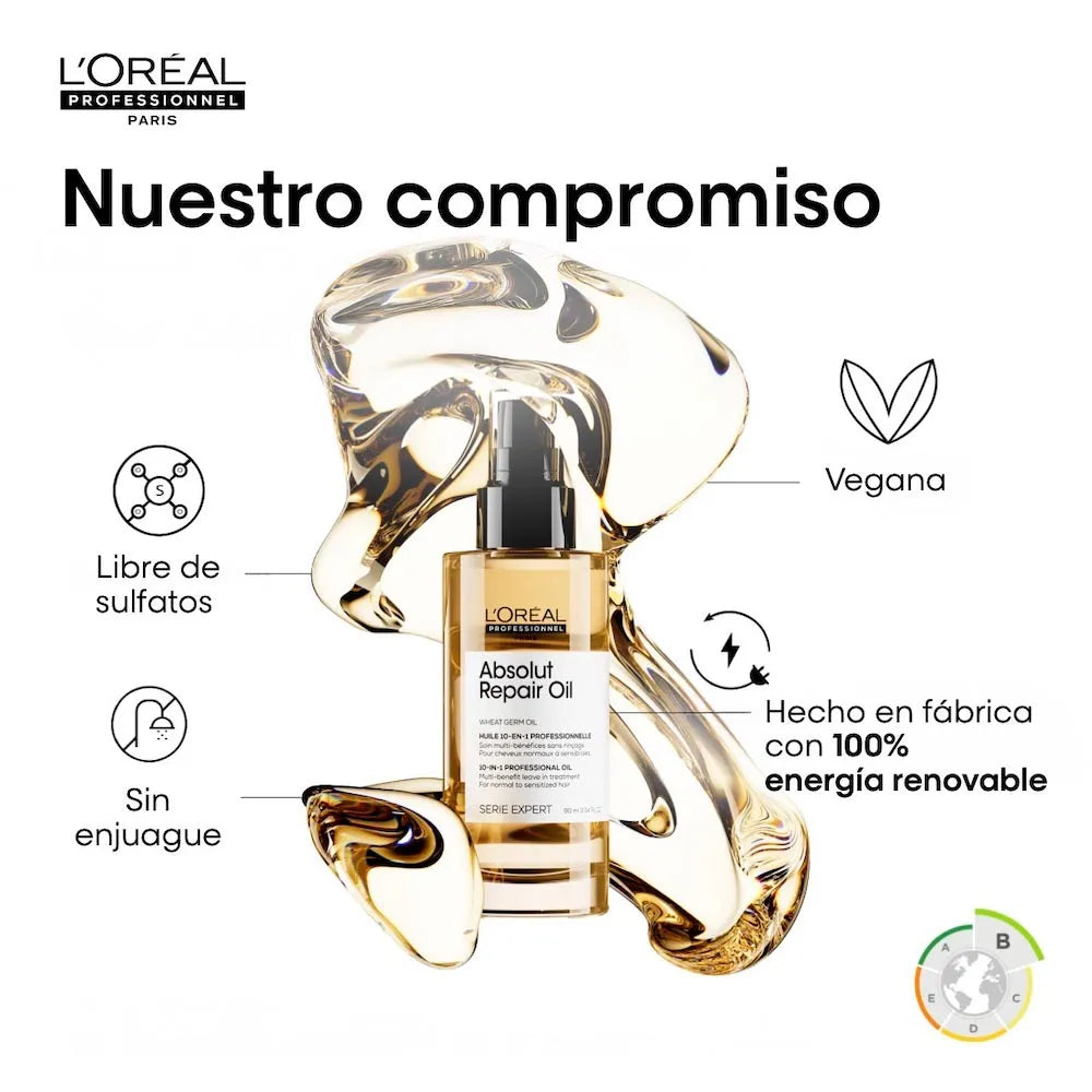 Aceite Absolut Repair 10 en 1 L'oréal Professionnel 90ml
