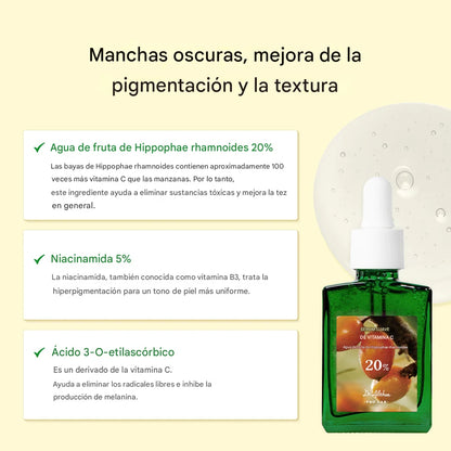 Sérum iluminador con vitamina C Dr. Althea Gentle Vitamin C Serum 30ml