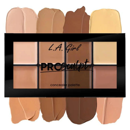 Paleta de Correctores L.A Girl PRO Sculpt Concealer Palette