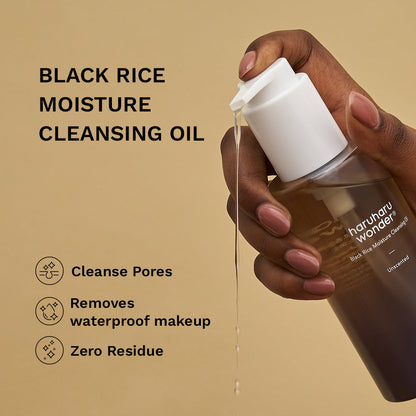 Black Rice  Moisture Cleansing Oil / Unscented