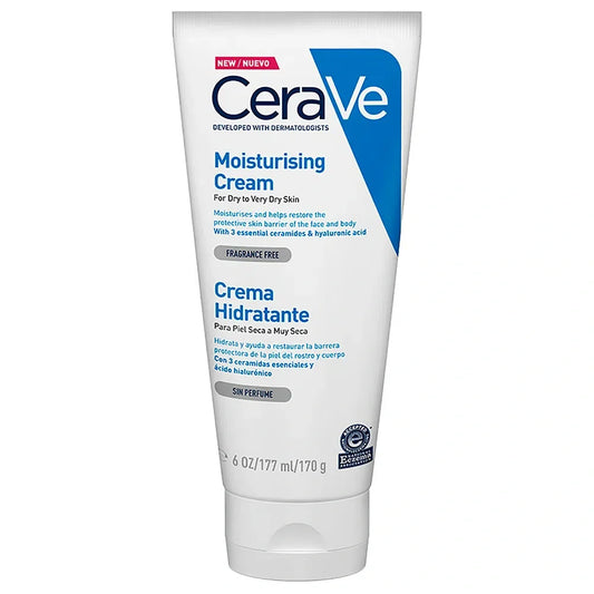 Crema Hidratante Para Piel Seca a Muy Seca CeraVe Moisturising Cream For Dry to Very Dry Skin 170g