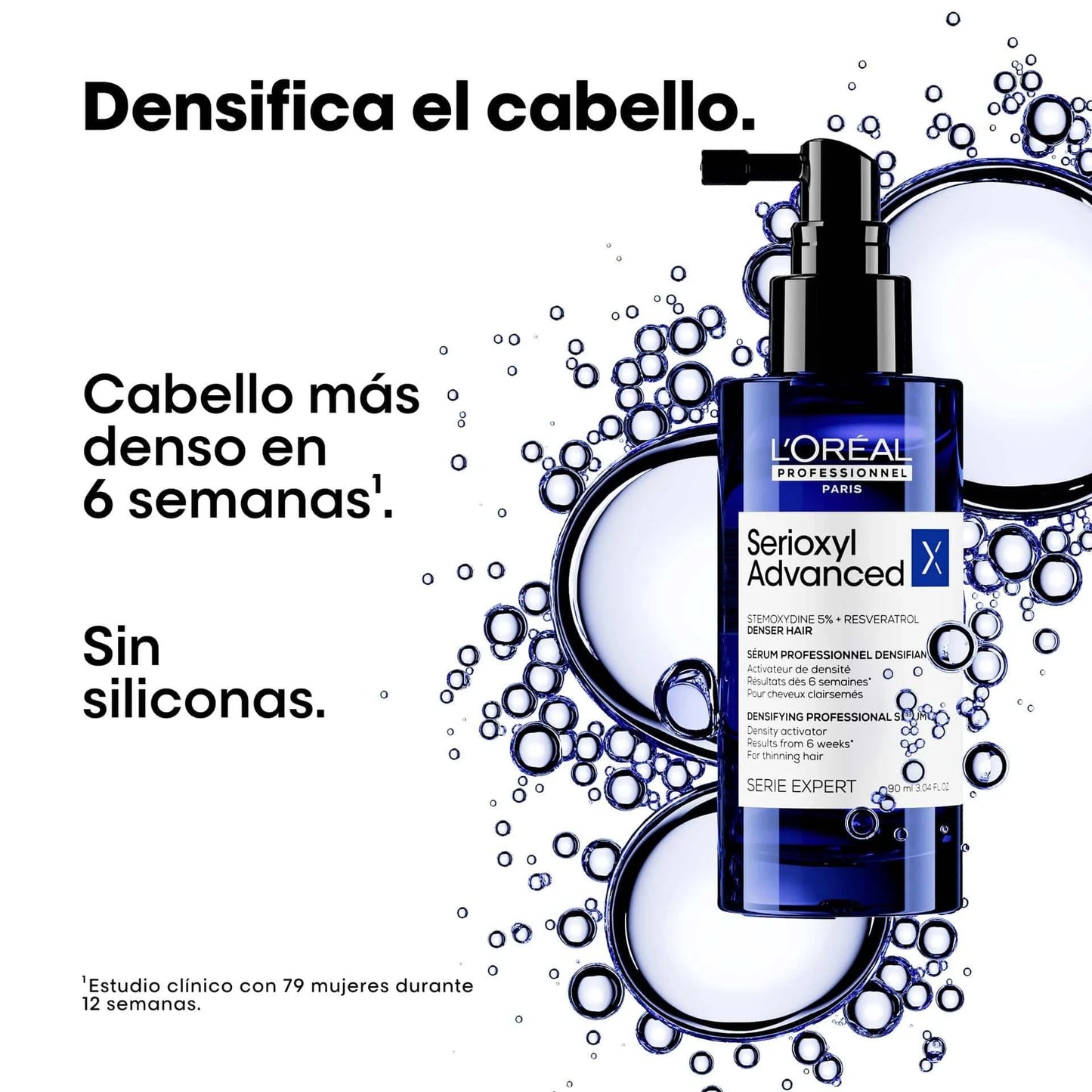 Tónico para el crecimiento y caída del cabello L'Oréal Professionnel Serioxyl Advanced 90ml