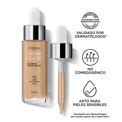 Sérum con Color L'Oréal Paris True Match Tinted Serum 30 mL.