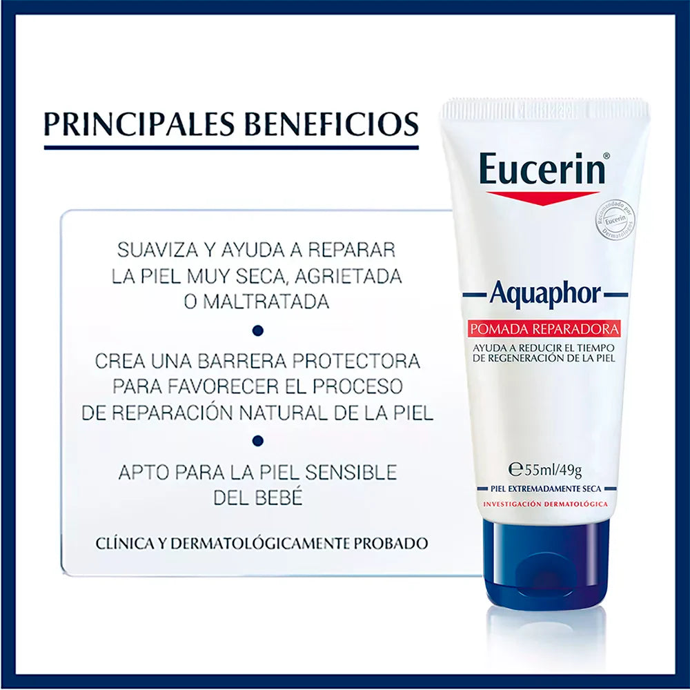 Aquaphor Eucerin Reparador de Labios 10ml