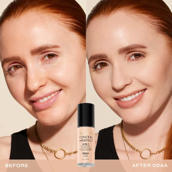 Base Milani Base Fluida Conceal + Perfect 2-in-1