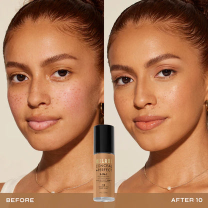 Base Milani Base Fluida Conceal + Perfect 2-in-1