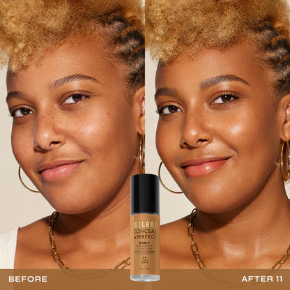 Base Milani Base Fluida Conceal + Perfect 2-in-1
