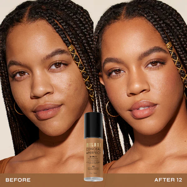 Base Milani Base Fluida Conceal + Perfect 2-in-1