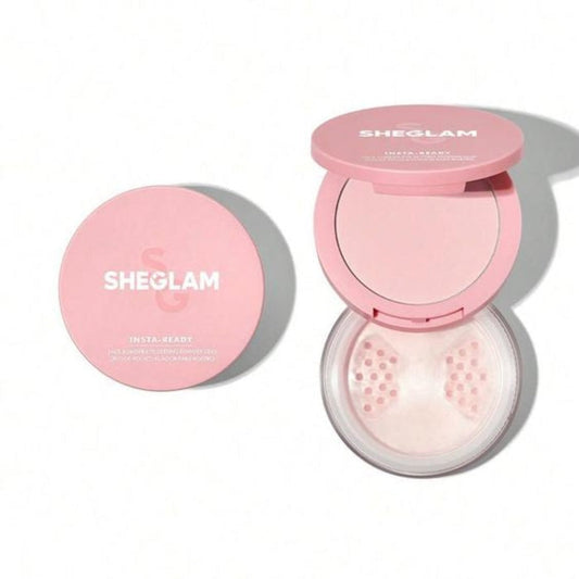 Polvo Rosado Dúo Sheglam Insta-ready Face & Under Eye Setting Powder Duo-Bubblegum