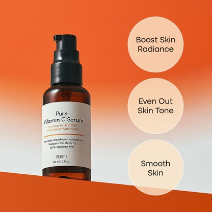 Sérum antioxidante de Vitamina C pura Purito Seoul Pure Vitamin C Serum 60ml