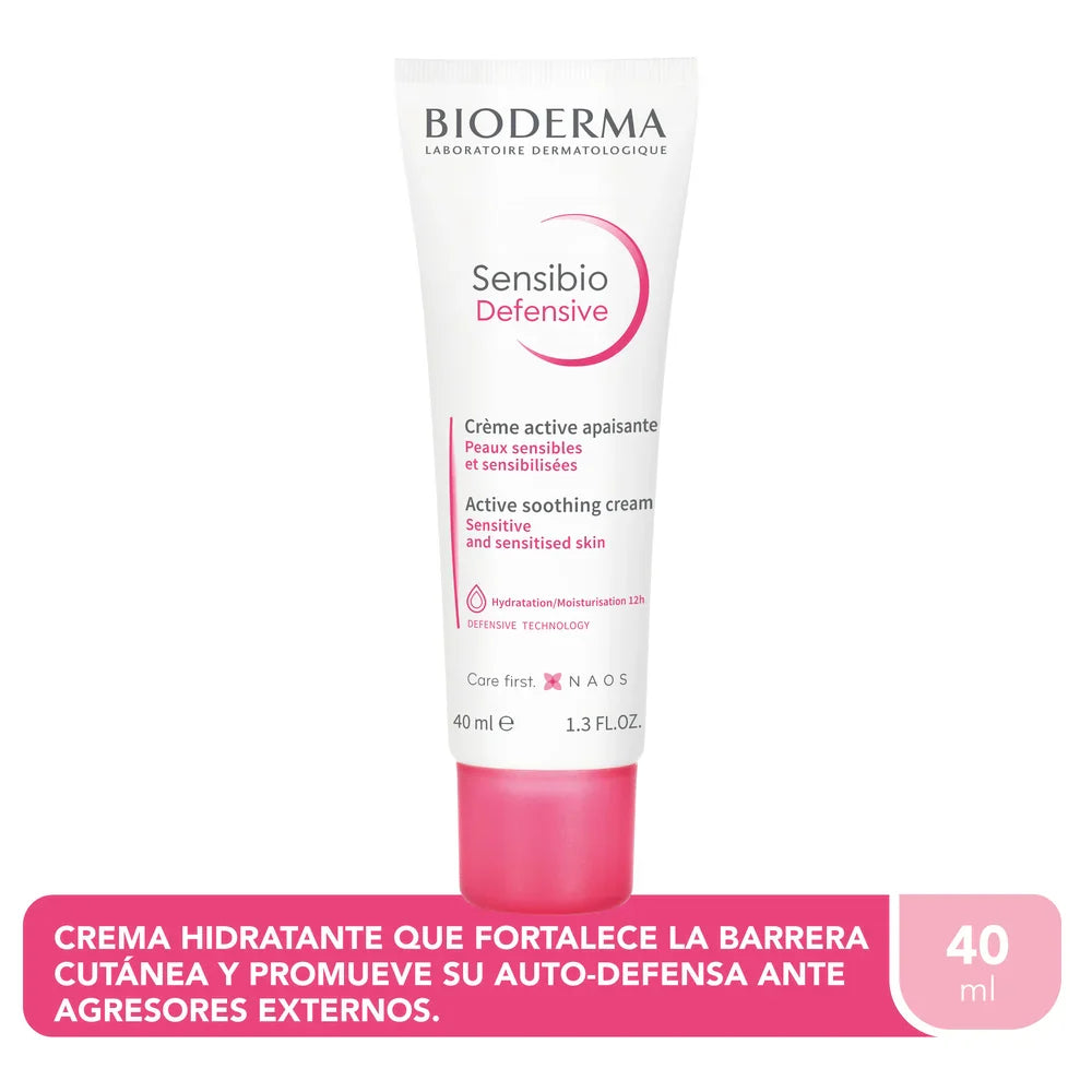 Crema Hidratante Piel Sensible Bioderma Sensibio Defensive 40ml