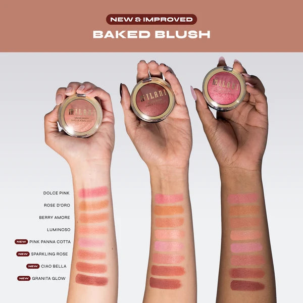 Rubor luminoso Milani Baked Blush