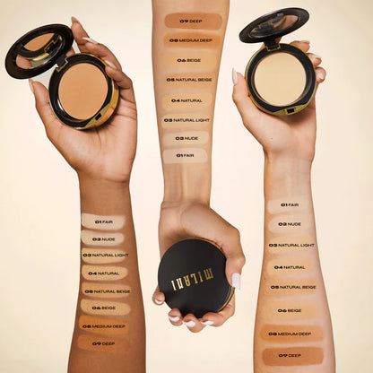 Polvos compactos Milani Conceal + Perfect Shine-Proof Powder