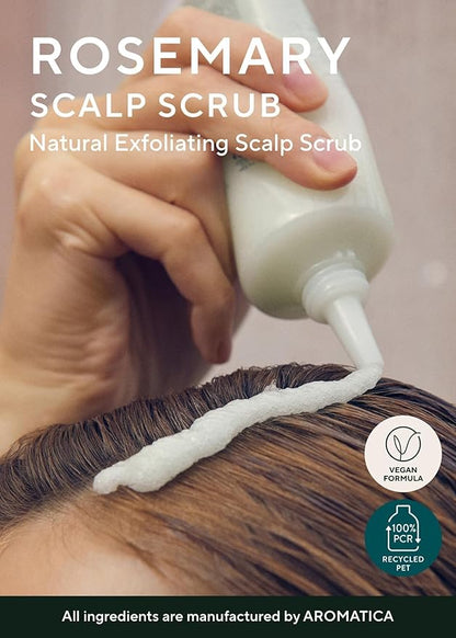 Exfoliante capilar con Romero Aromatica Rosemary Scalp Scrub 165gr