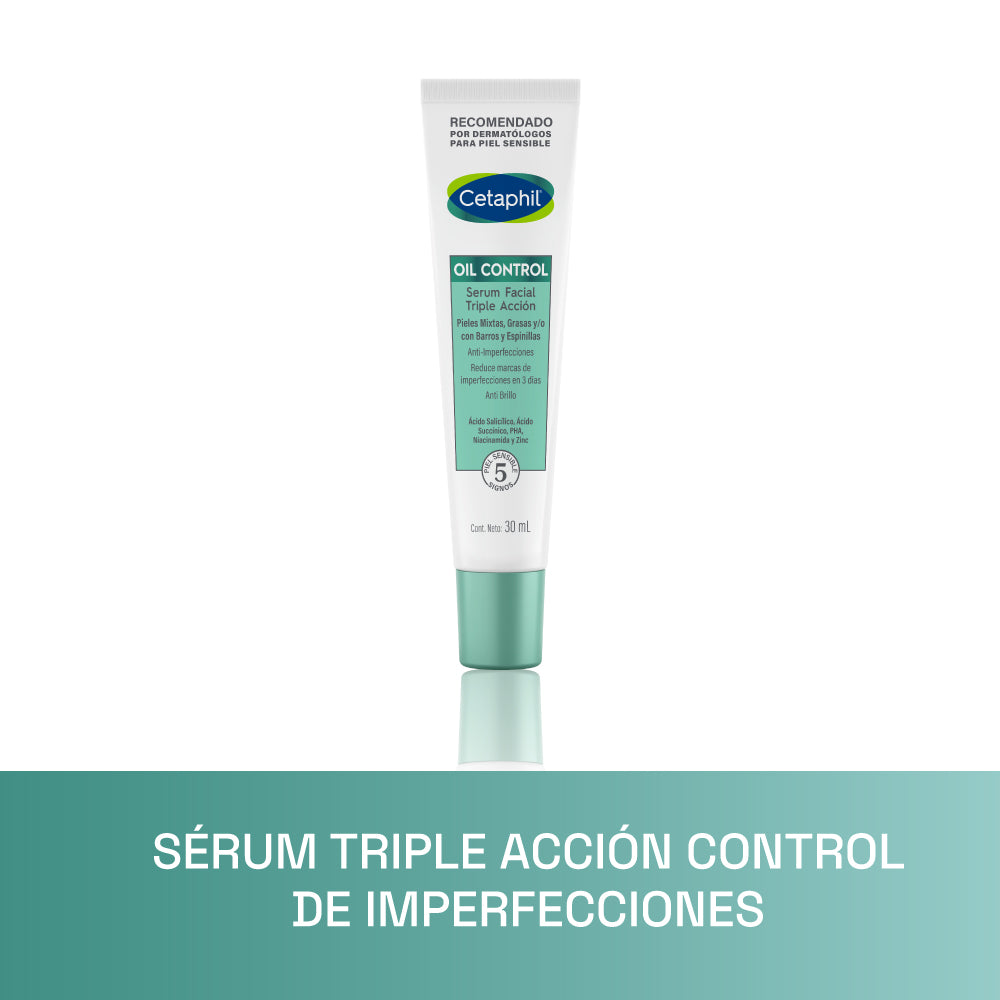 Serum Facial Triple Acción Cetaphil Oil Control 30ml