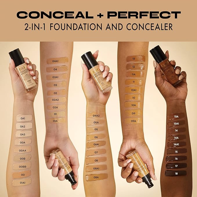 Base Milani Base Fluida Conceal + Perfect 2-in-1