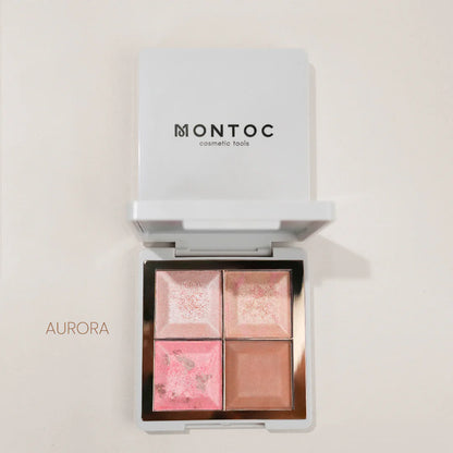 Paleta de rubor, contorno e iluminador Montoc Light Set