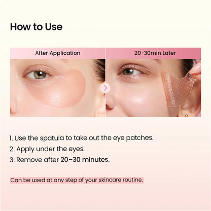 Parches para ojos Biodance Collagen Peptide Eye Patches 60uds