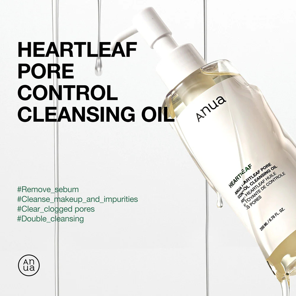 Limpiador en aceite Anua Heartleaf Pore Control Cleansing Oil 200ml
