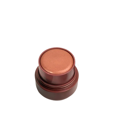 Rubor en Barra Montoc Stick blush con partículas de brillo