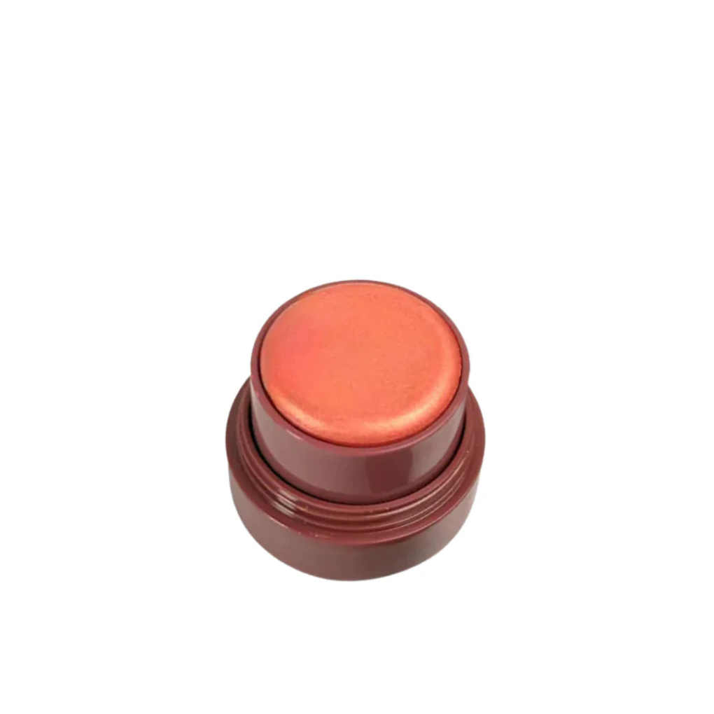 Rubor en Barra Montoc Stick blush con partículas de brillo