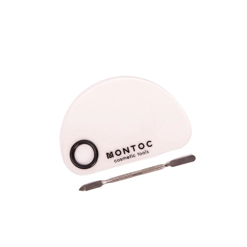 Paleta Mezcladora Acrílica Montoc Semi Redonda Pequeña