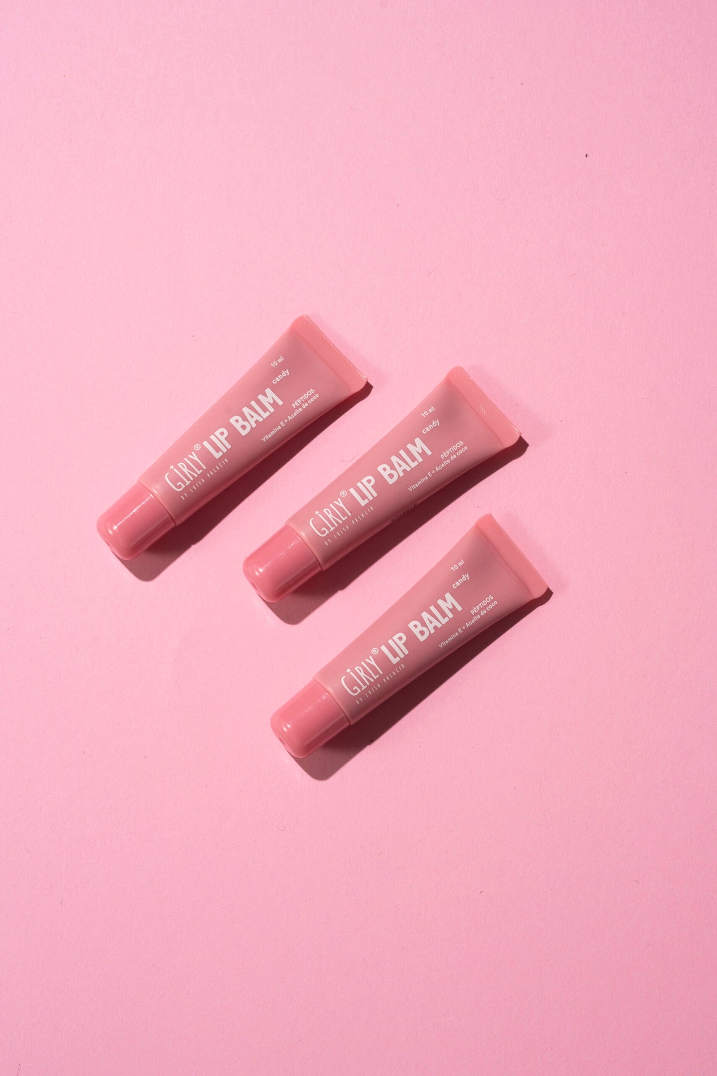Lip Balm con peptidos Girly con color