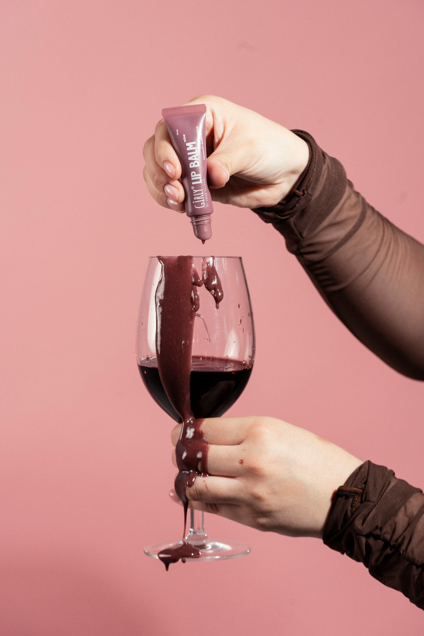 Lip Balm con peptidos Girly con color